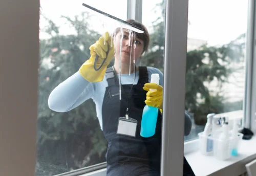 Nettoyage de vitres intérieures et extérieures à Ferrières